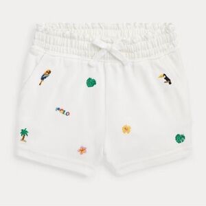 NWT Ralph Lauren Tropical-Embroidery Mesh Short
Girl size L 12-14